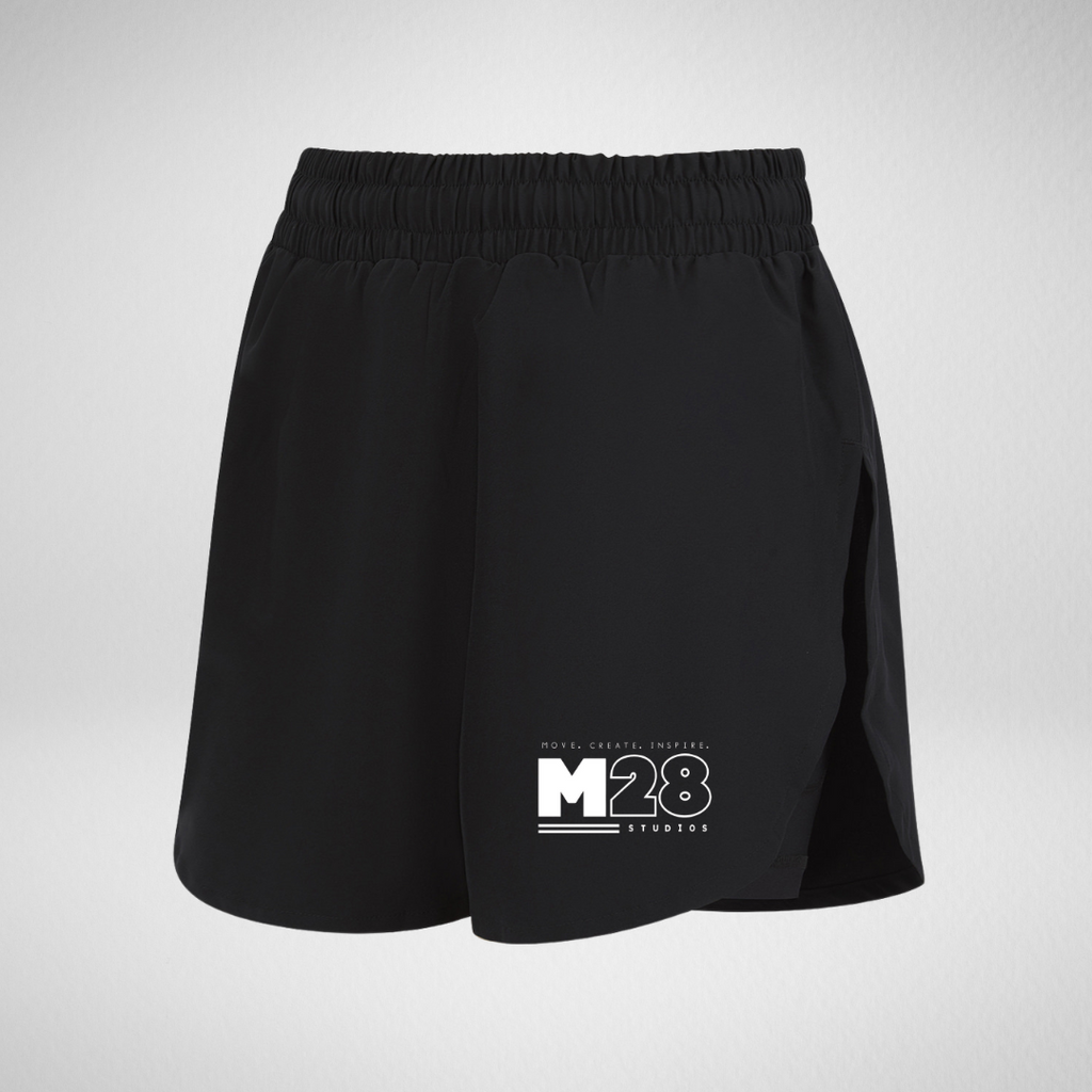 M 28 Studios Double-Layer Shorts