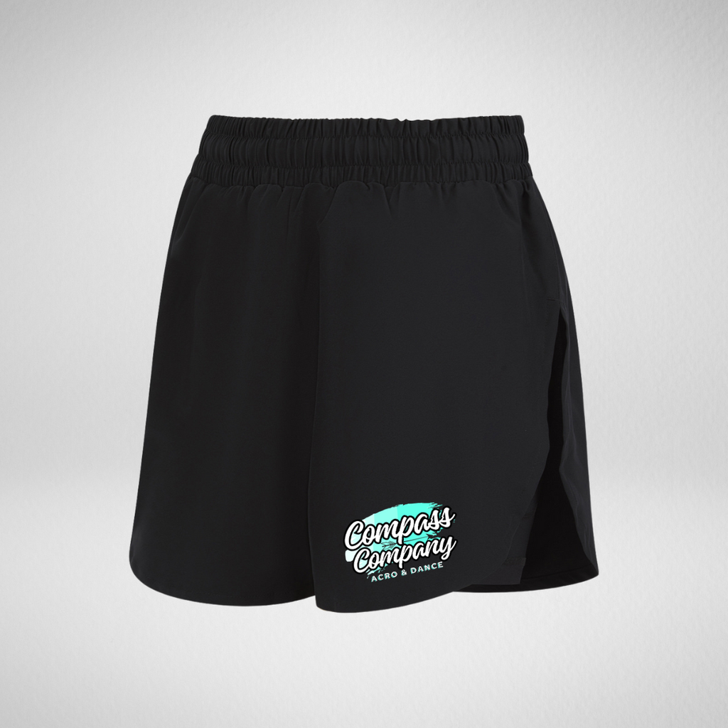 Compass Company Acro & Dance Double-Layer Shorts