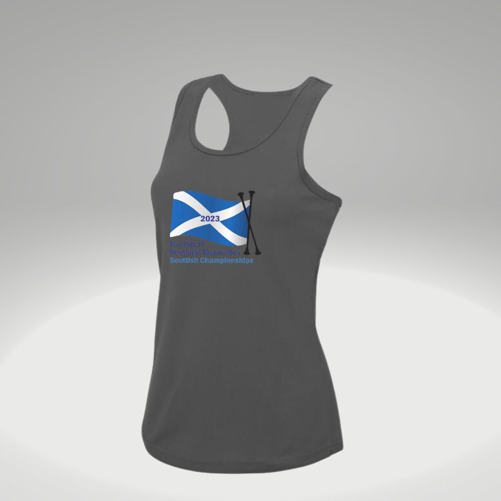 Twirlsport Scotland Majorettes Scottish Championship Dri Fit Sports Vest