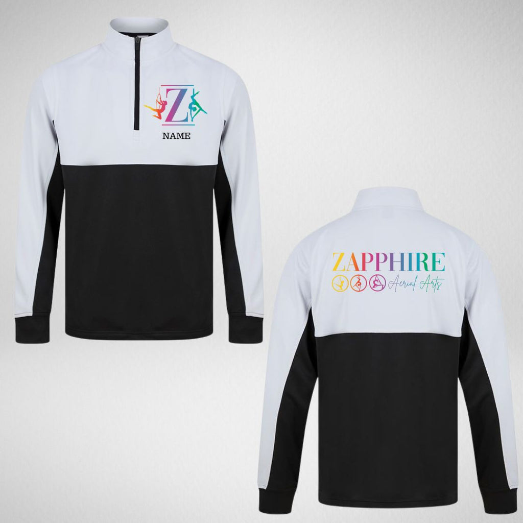 Zapphire Aerial Arts 1/4 Zip Team Sweatshirt