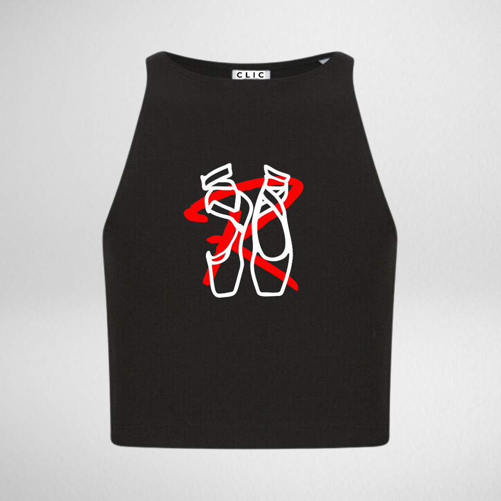 Rendition Dance School Cropped Tank Vest