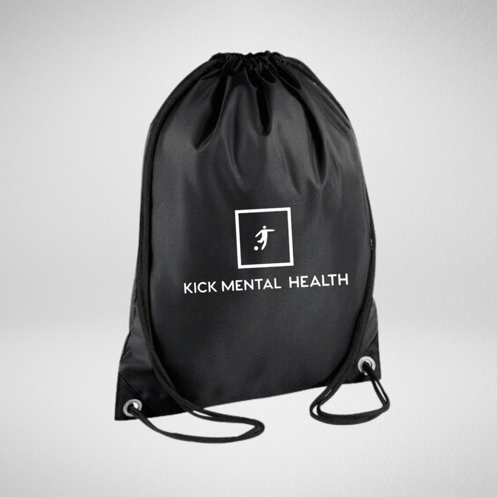 Kick Mental Health Drawstring Bag