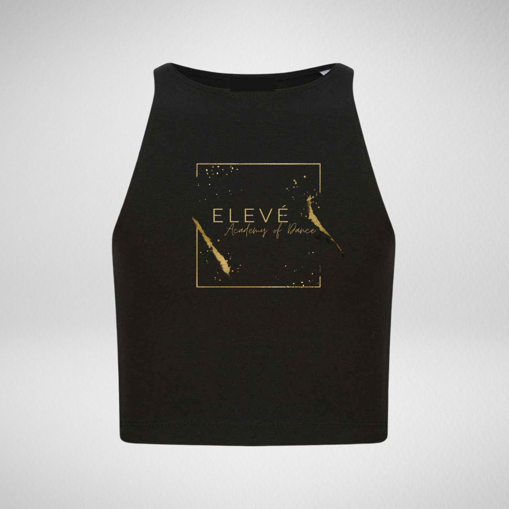 Elevé Academy Of Dance Cropped Tank Vest