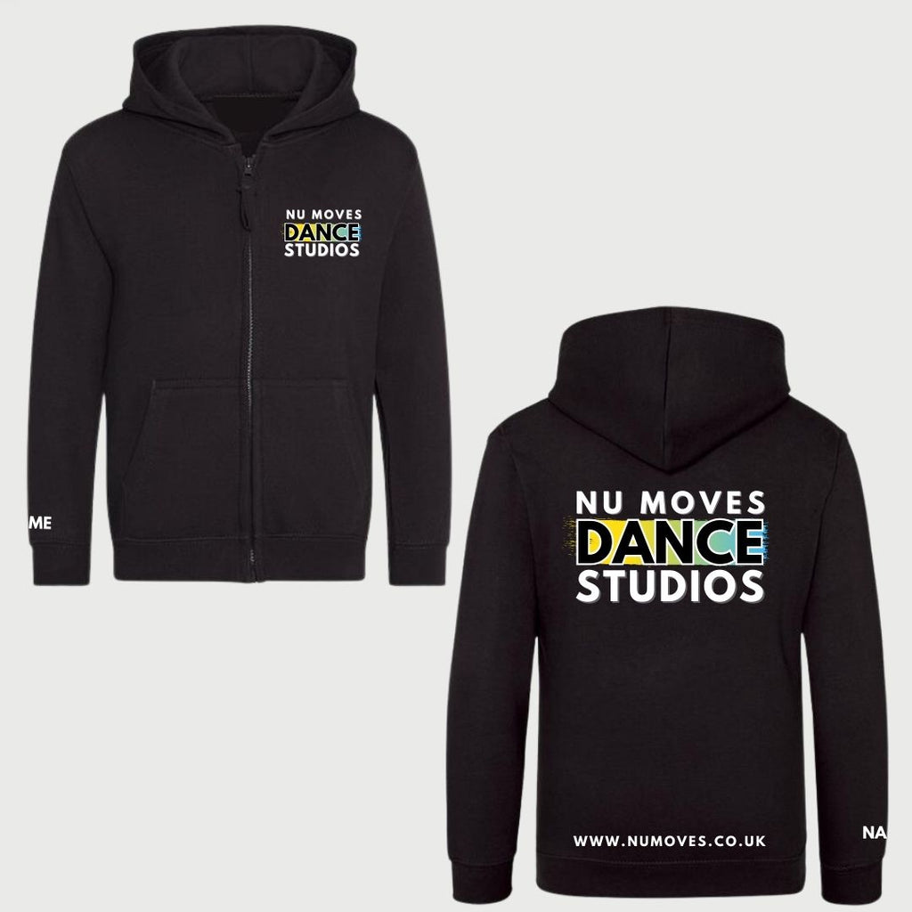 Nu Moves Dance Studios Zipped Hoodie