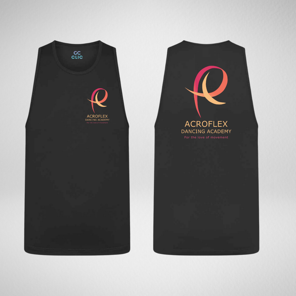 Acroflex Dancing Academy Dri Fit Sports Vest