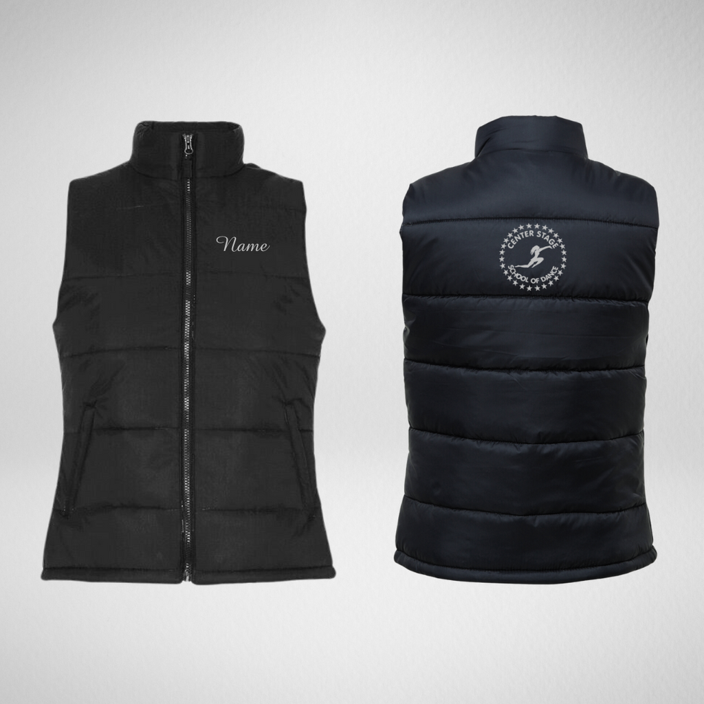 Center Stage School of Dance Padded Gilet