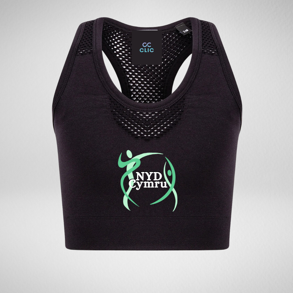 NYD Cymru Seamless Crop Top