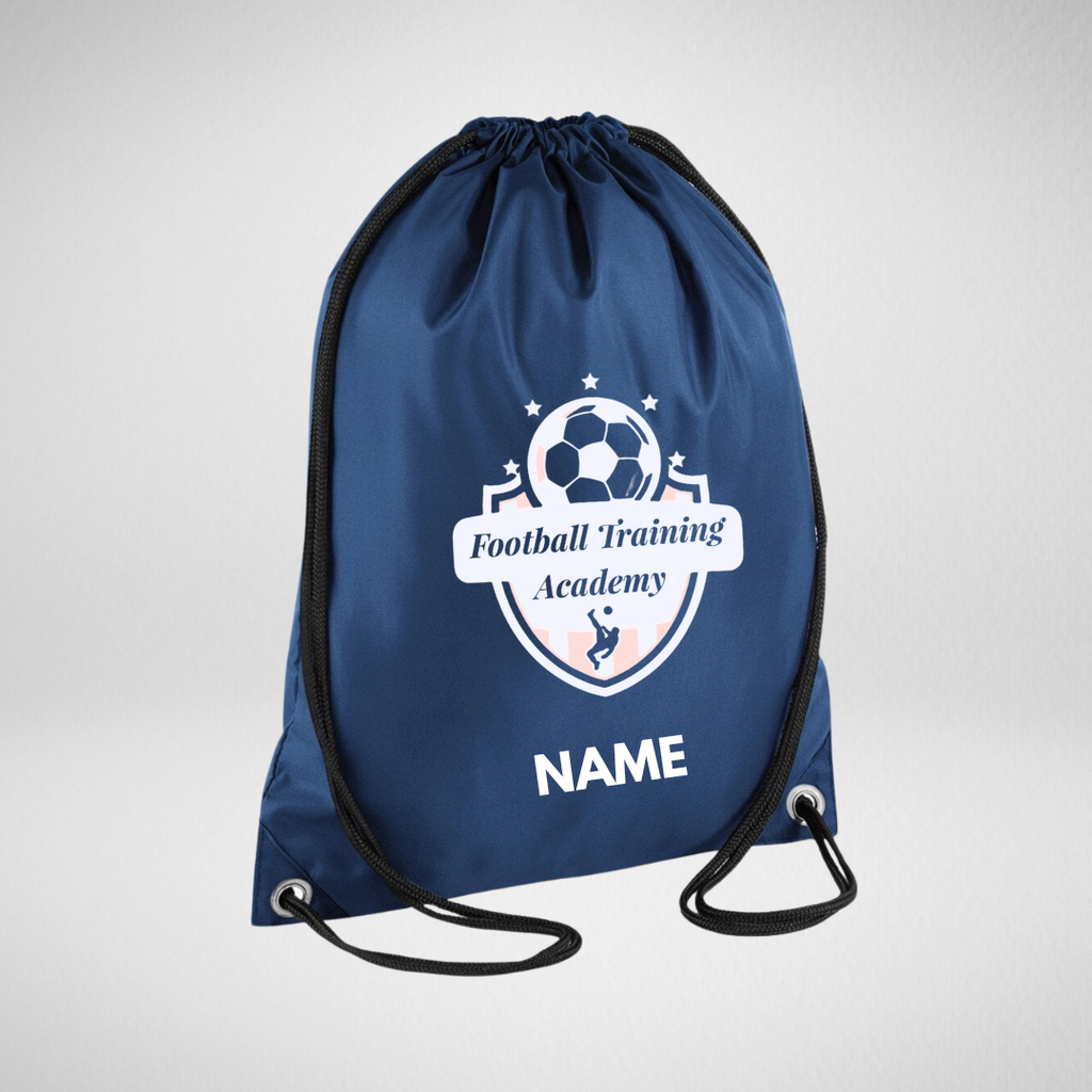 Football Training Academy Drawstring Bag
