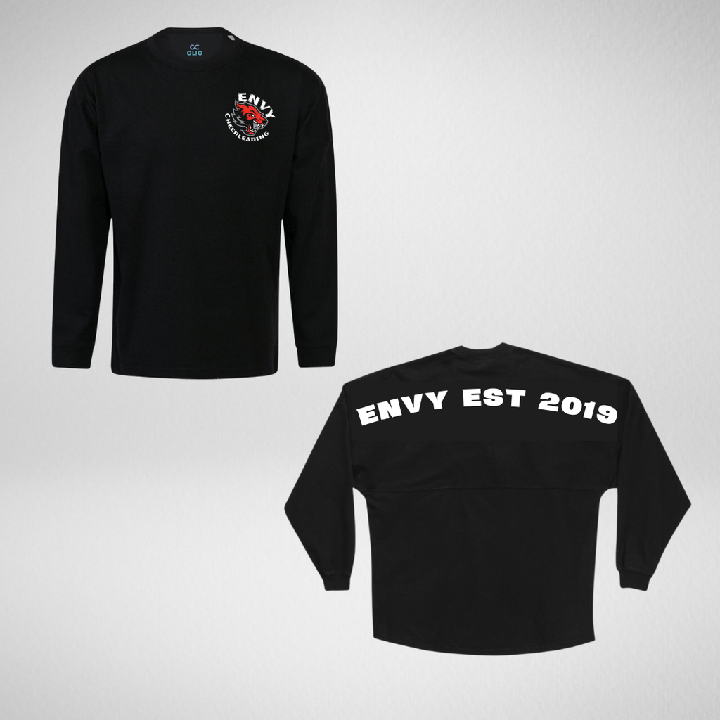 Envy Cheerleading Drop Shoulder Top