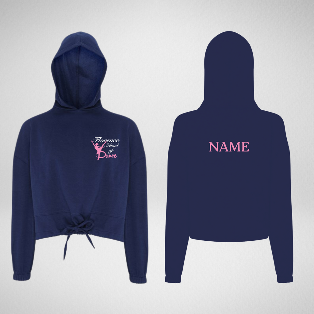 Florence School Of Dance Cropped Oversized Pullover