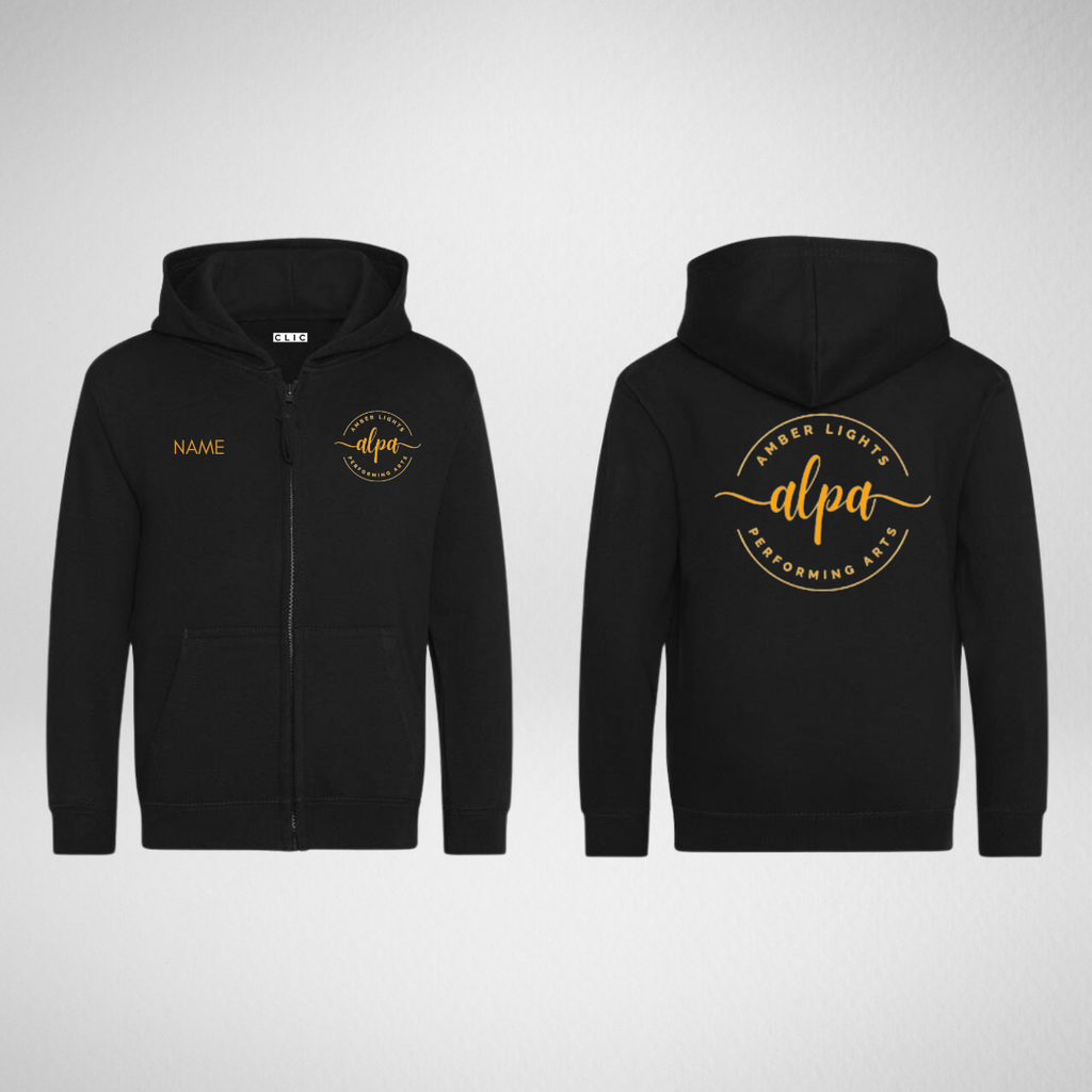 Amber Lights Performing Arts Zipped Hoodie