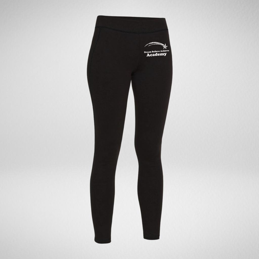 Dream Believe Achieve Academy Workout Leggings