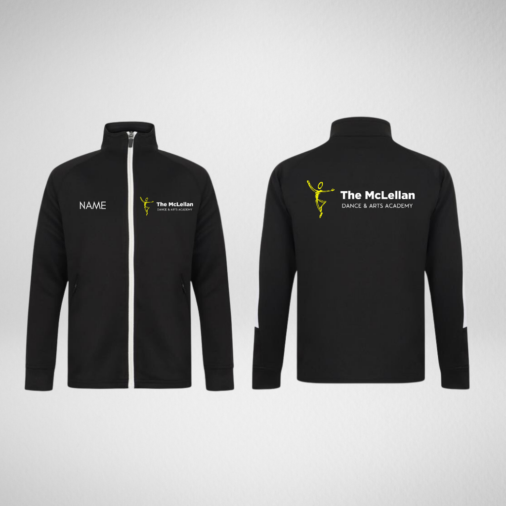 The McLellan Dance And Arts Academy Zipped Team Jacket