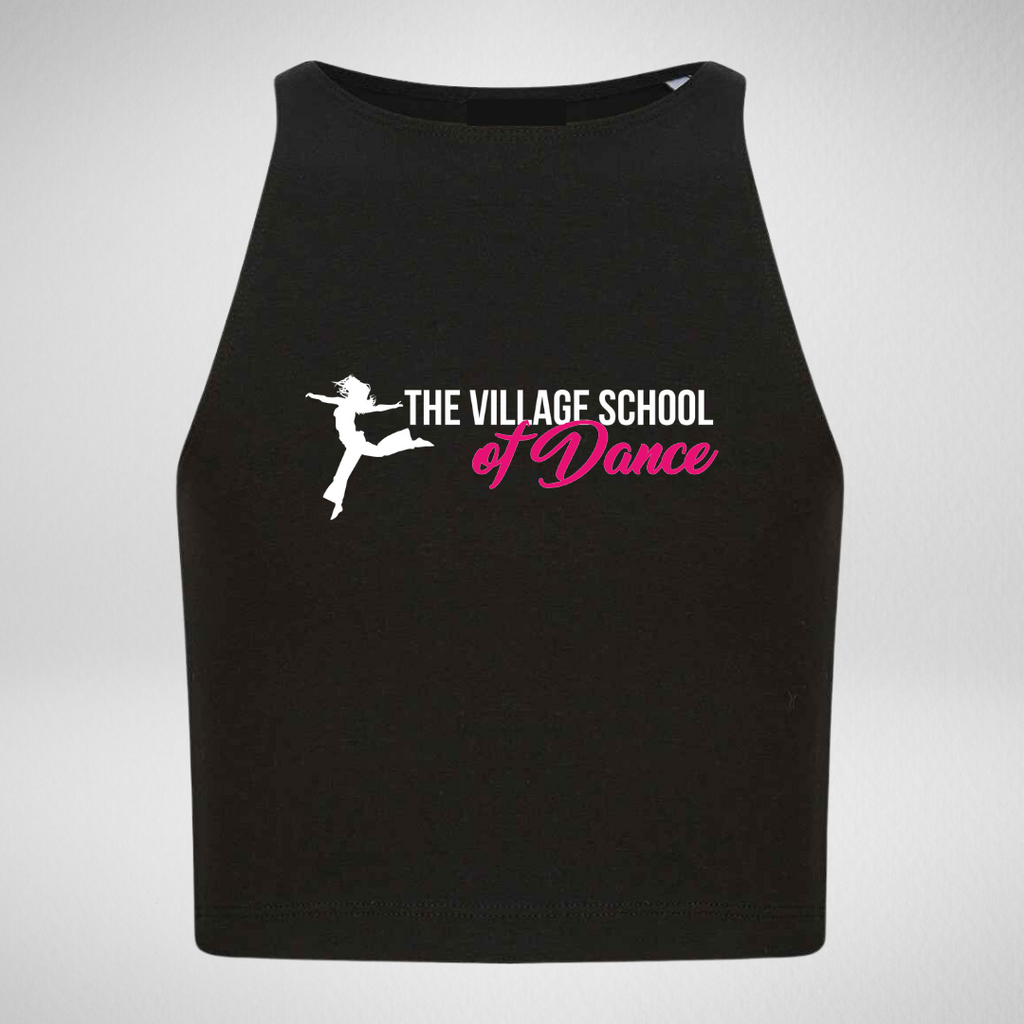 The Village School Of Dance Cropped Tank Vest