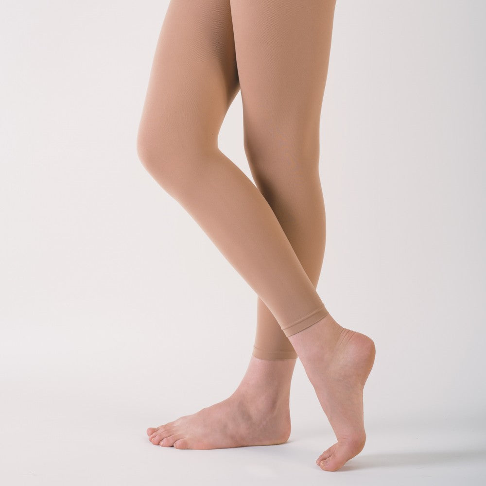 Silky Intermediate Footless Tights Tan