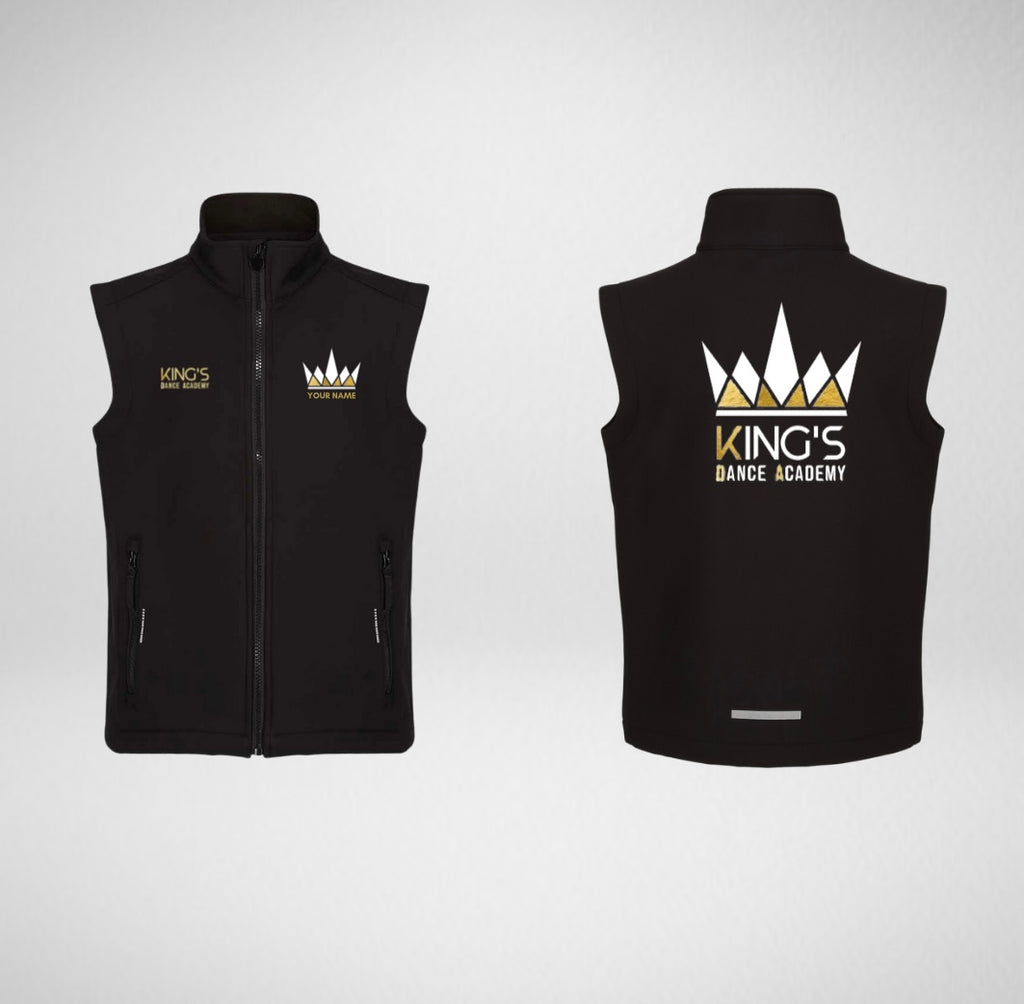 Kings Dance Academy Softshell Gilet