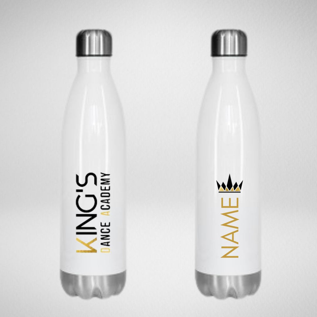 Kings Dance Academy Metal Water Bottle