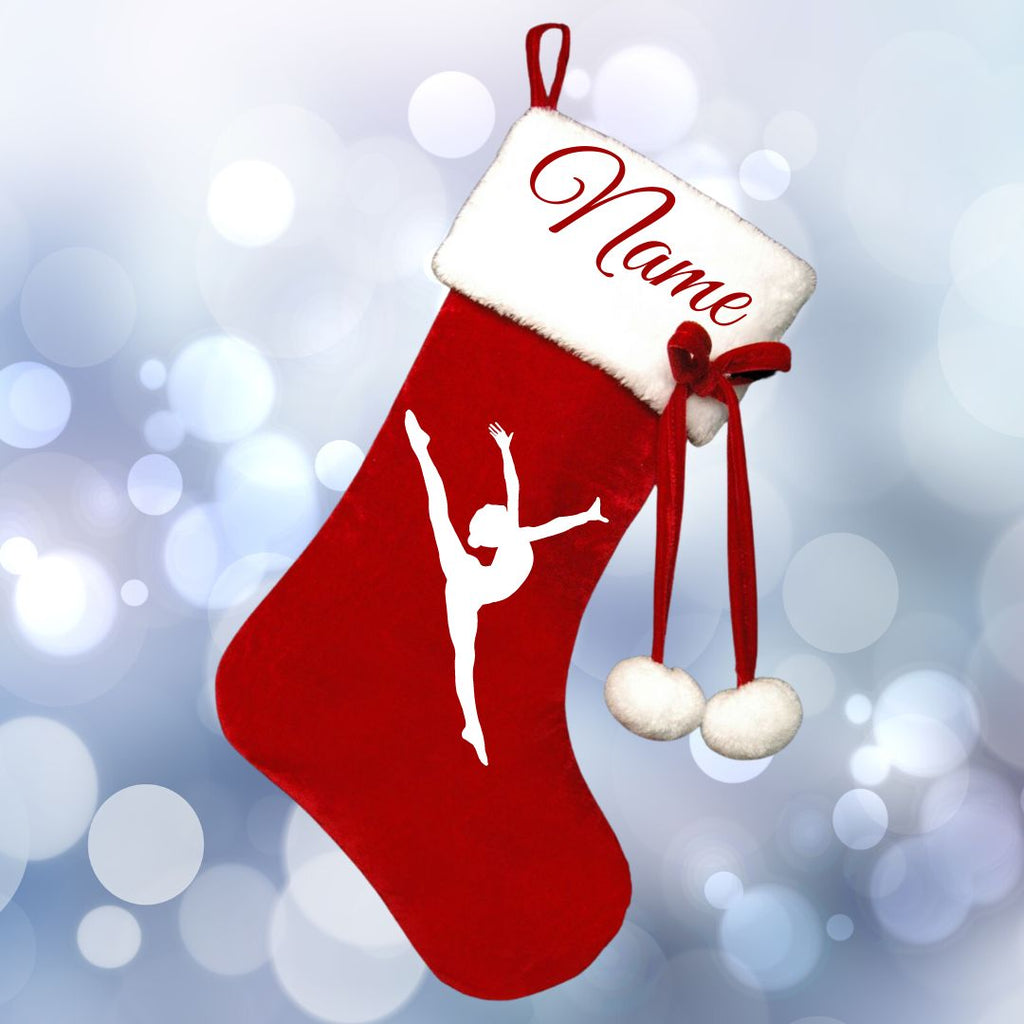 Personalised Luxury Dancer/Gymnast Stocking