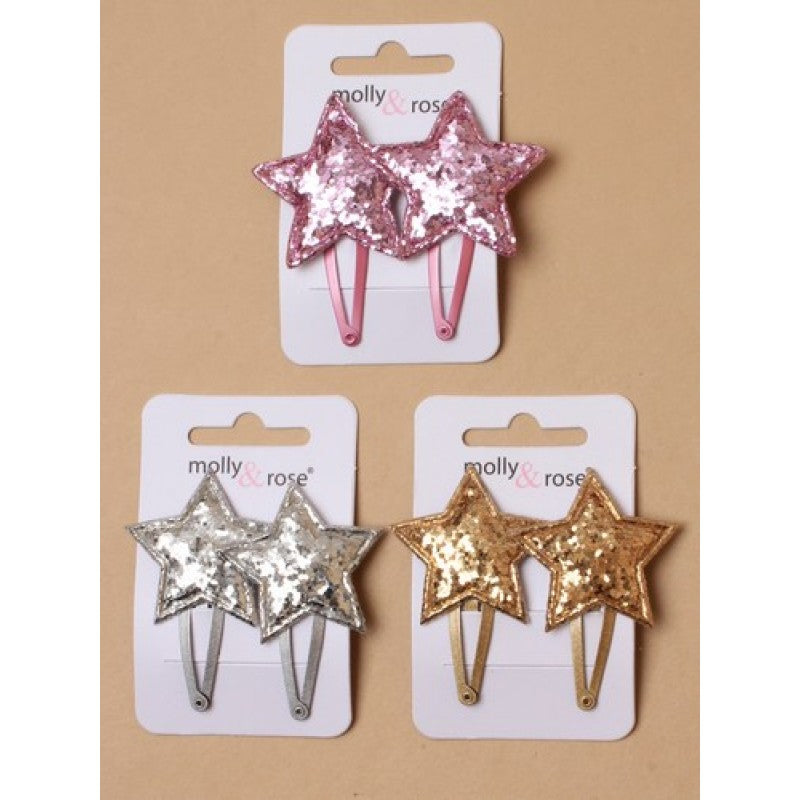 Glitter Star Clip