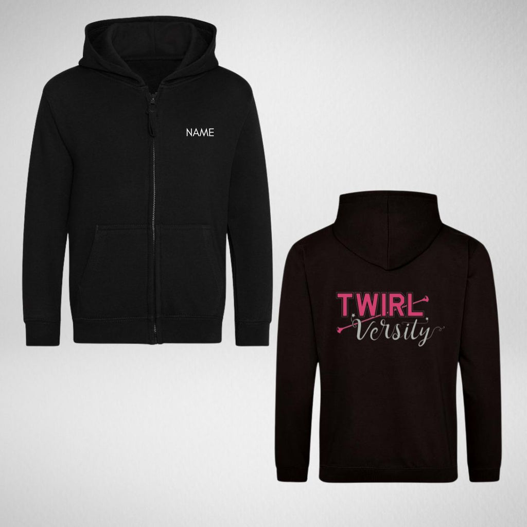 Twirl Versity Zipped Hoodie