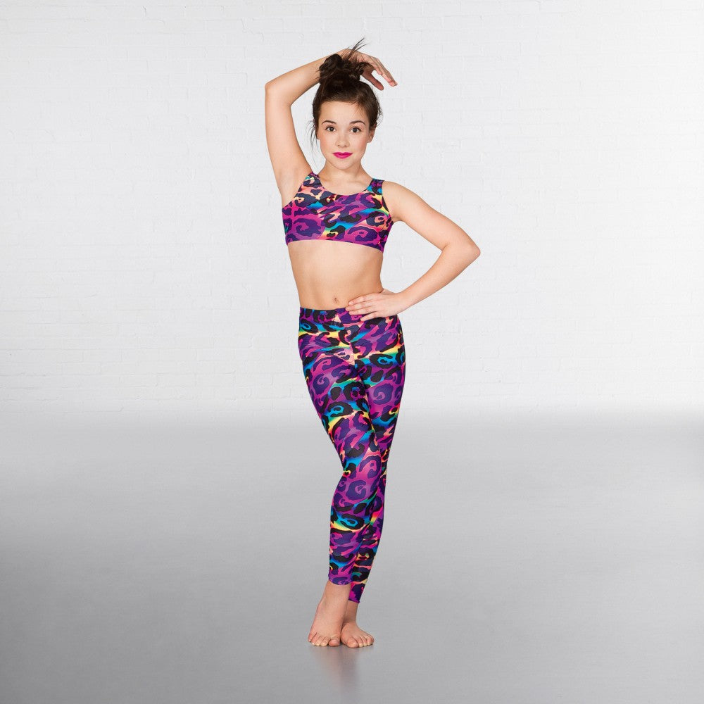 Animal Print Rainbow 2 piece-Acro & Gymnastics-Enpoint Dancewear