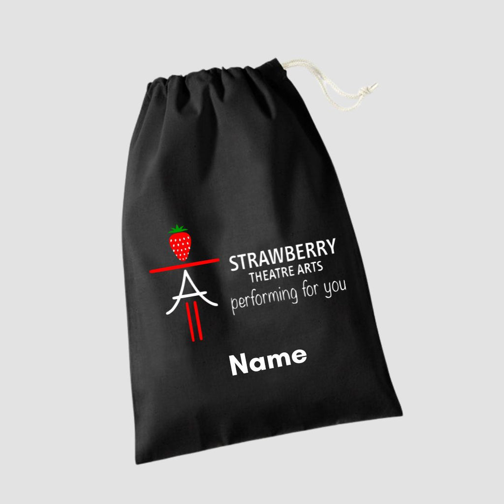 Strawberry Theatre Arts Drawstring Shoe Bag