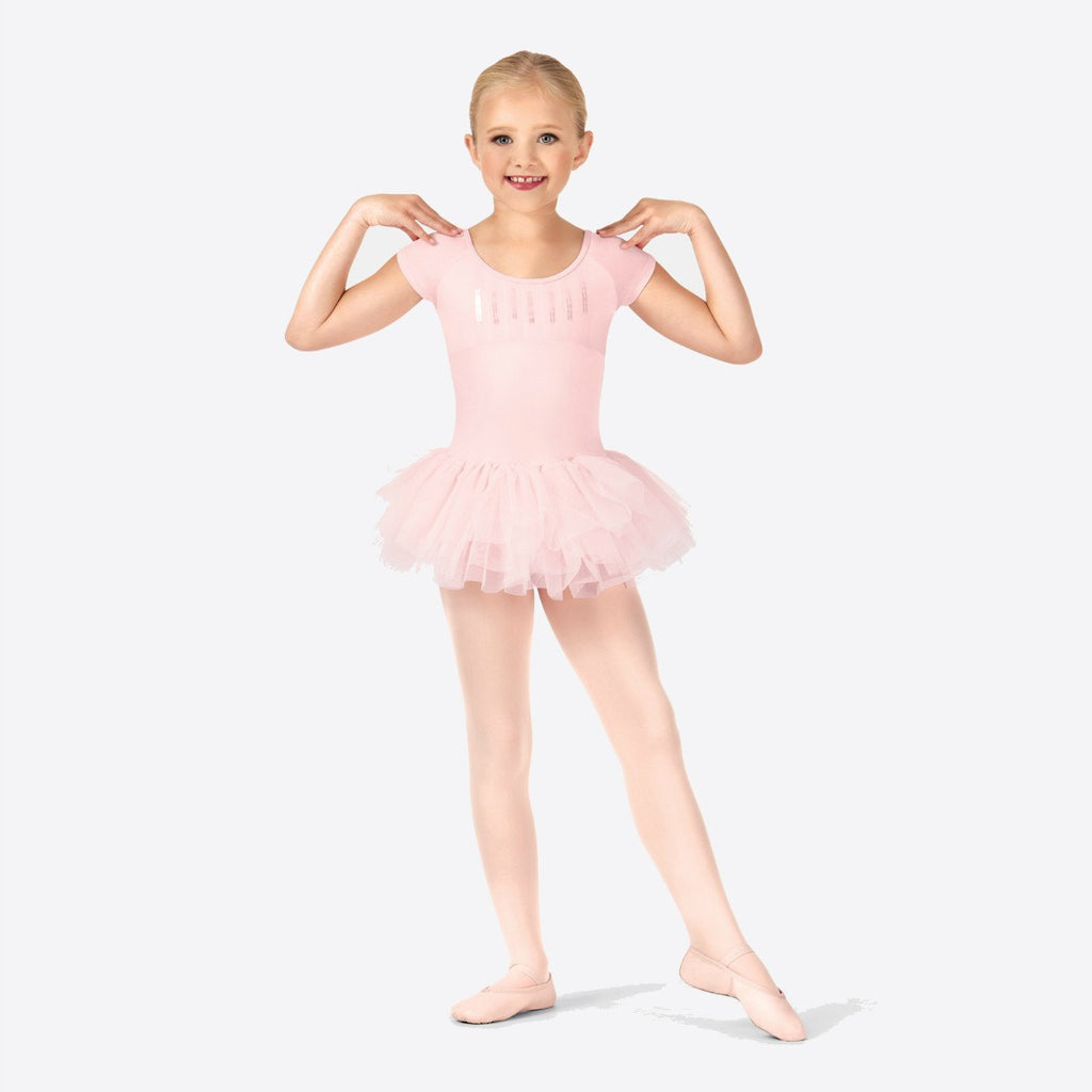 Bloch Capped Sleeve Heart Cut Out Tutu