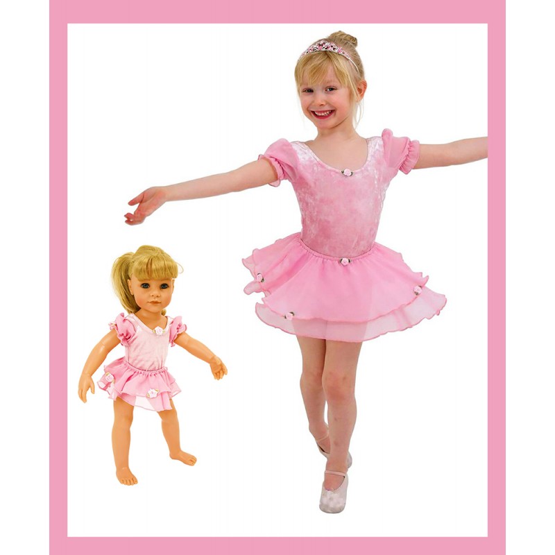 Frilly Lily Rose Two Piece Ballet Outfit
