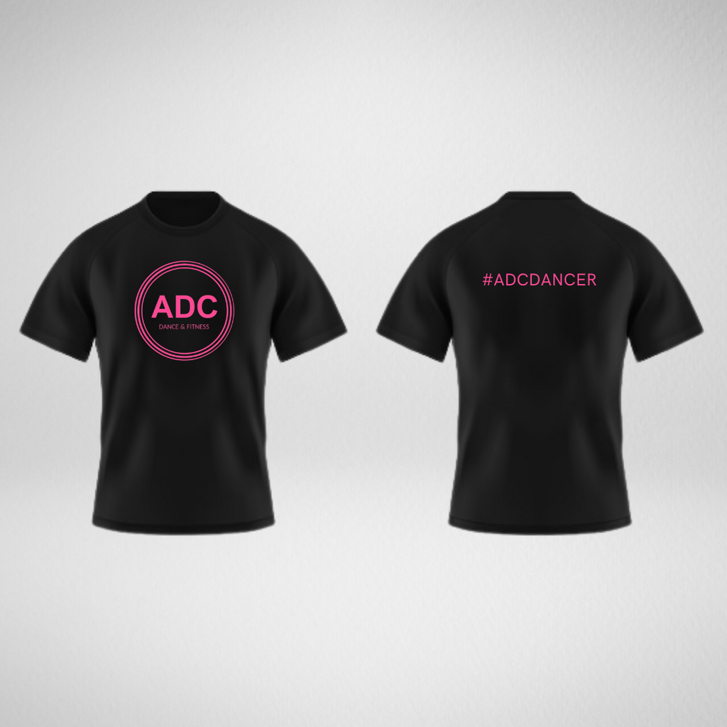 ADC Dance & Fitness Glitter Print T-shirt