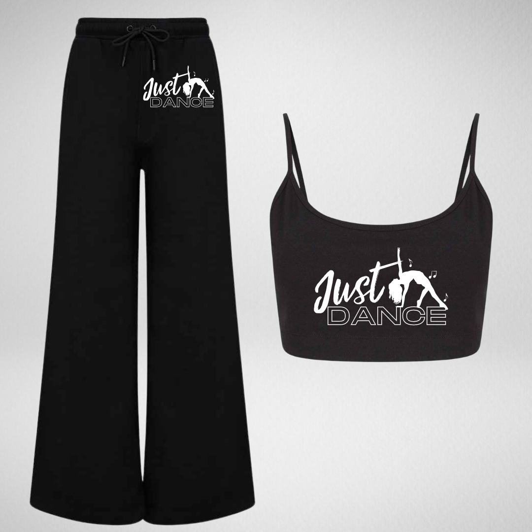 Just Dance Active Wide Leg Joggers Clic Clothing 3889