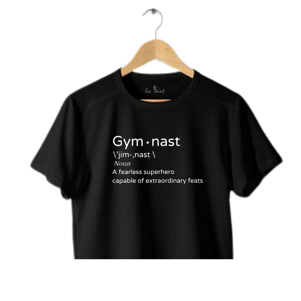 Gymnast Definition Cropped T-Shirt