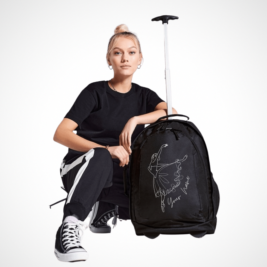 Personalised Dancer Wheeled Dance Case