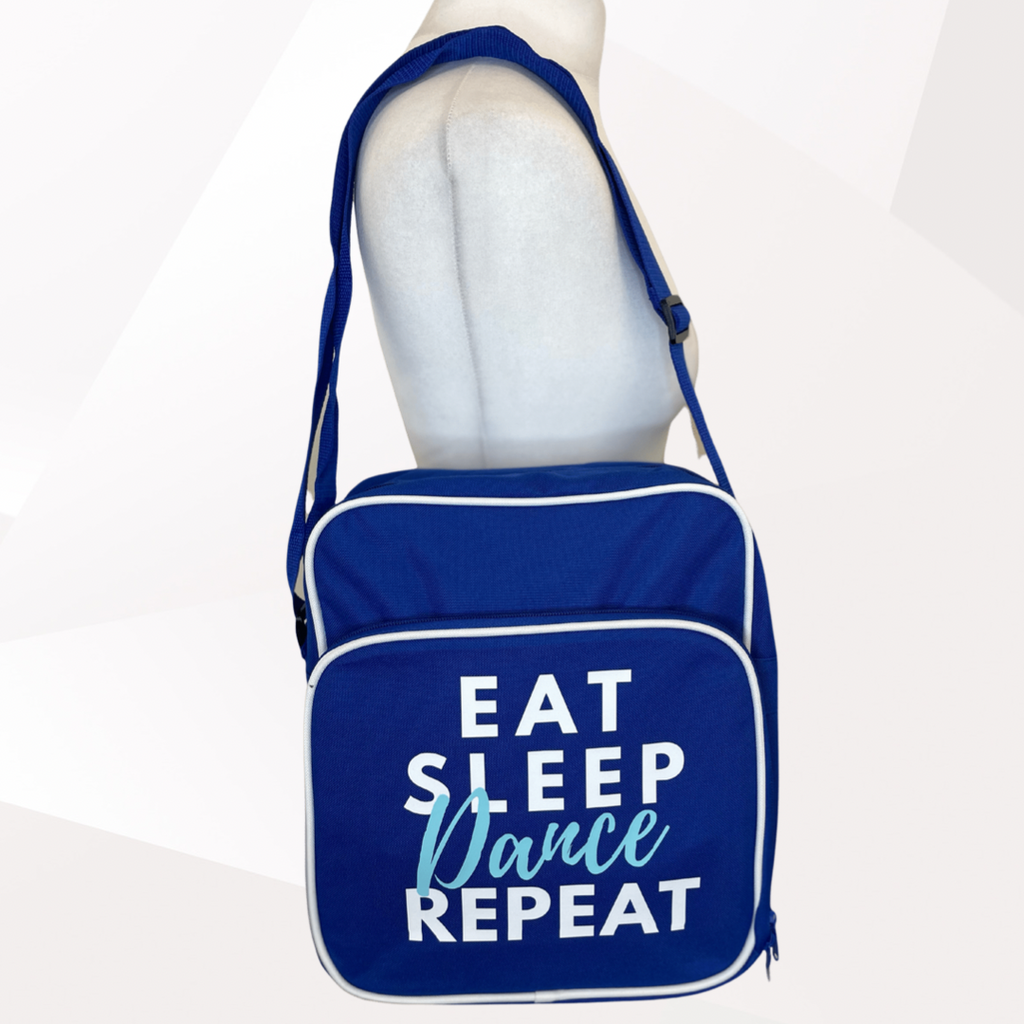 Eat Sleep Dance Repeat Medium Zipped Bag
