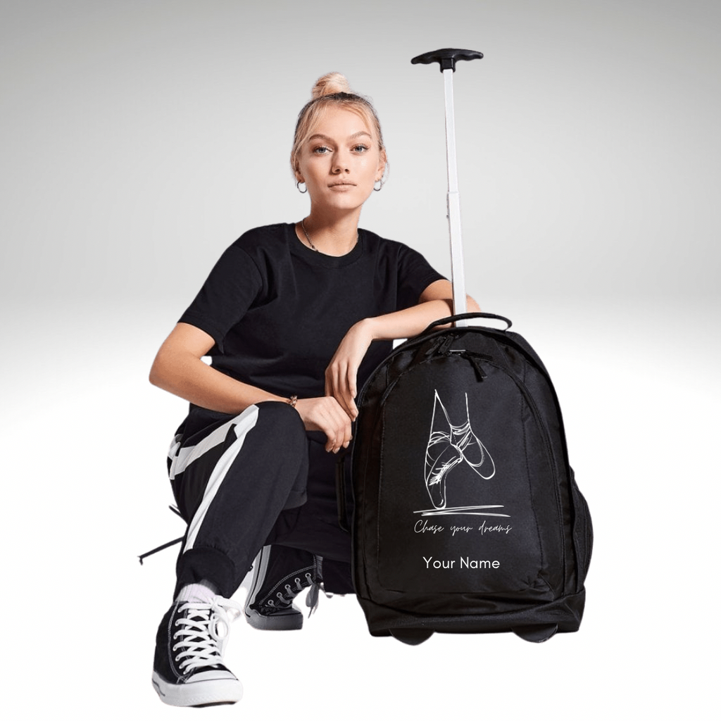 Chase Your Dreams Wheeled Dance Case