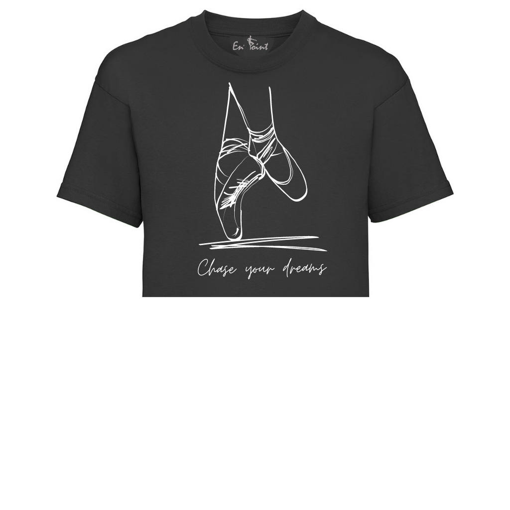 Chase Your Dreams Cropped T-shirt