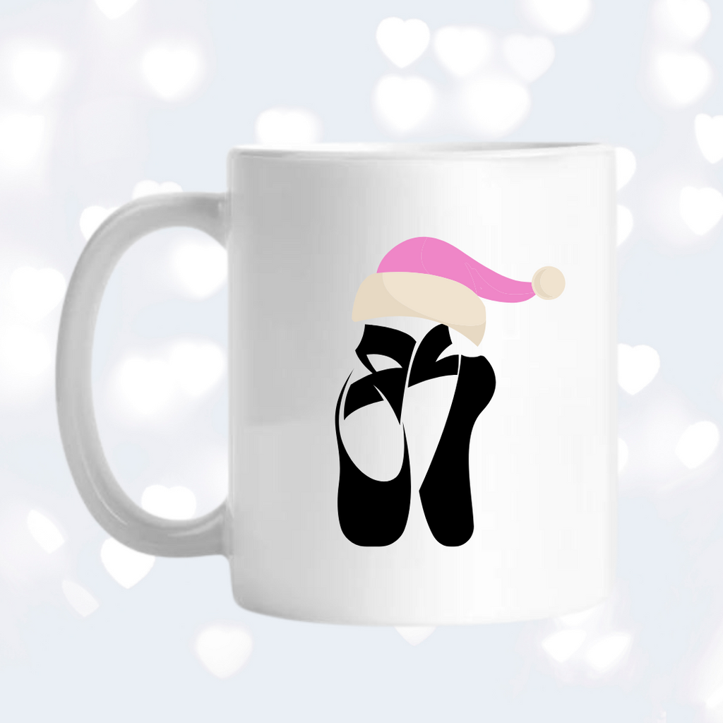 Personalised Christmas Point Shoe Mug