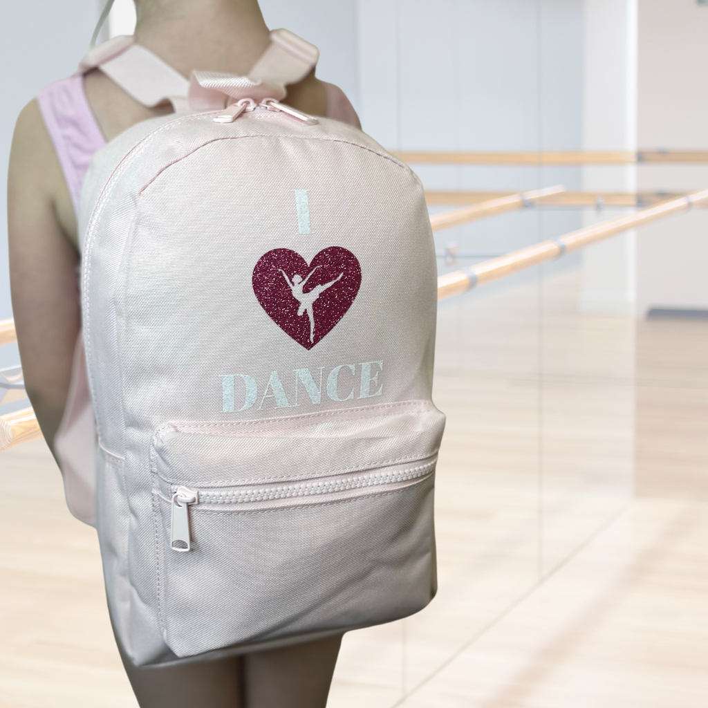 Glitter rucksack sales