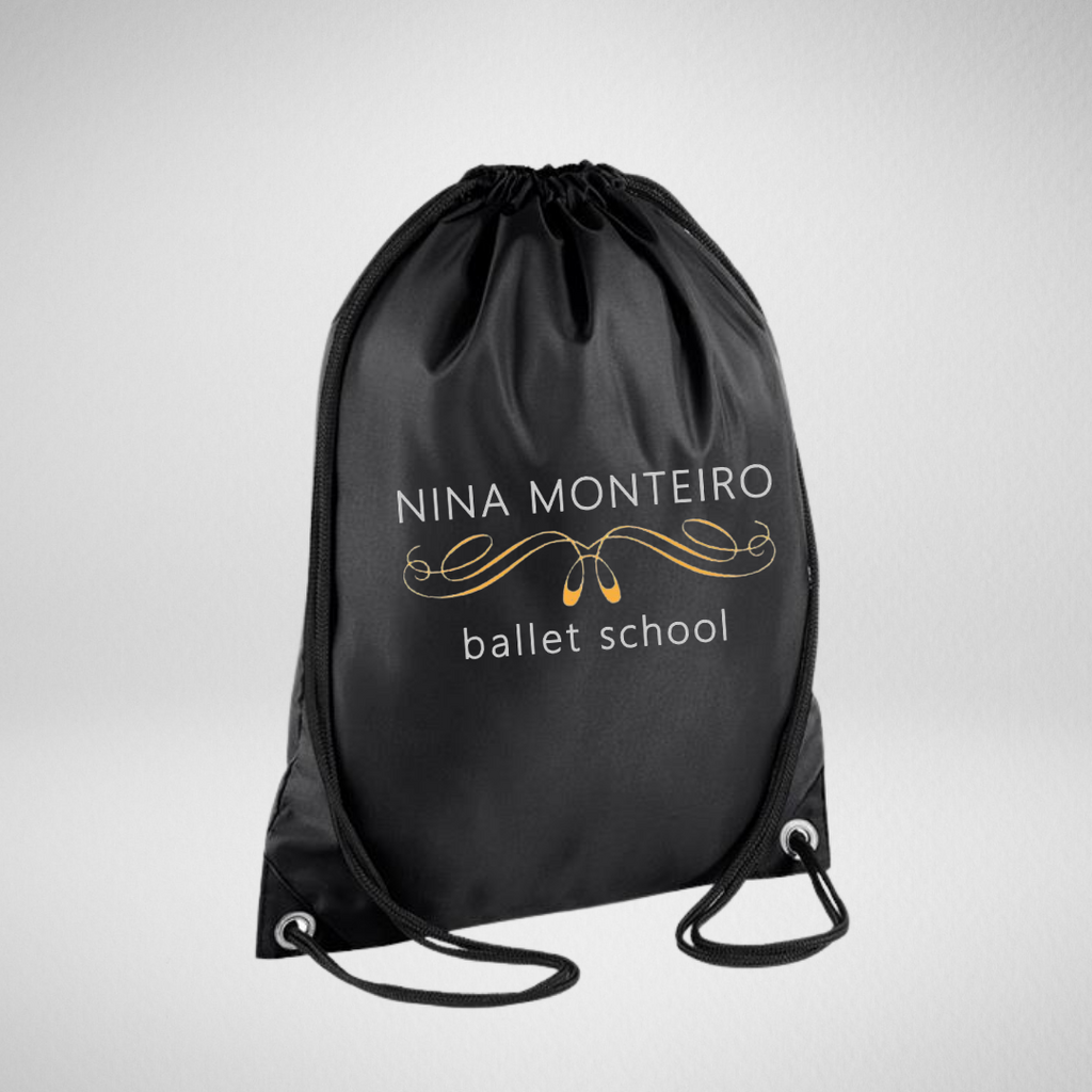 Nina Monteiro Ballet School Drawstring Bag Clic Clothing