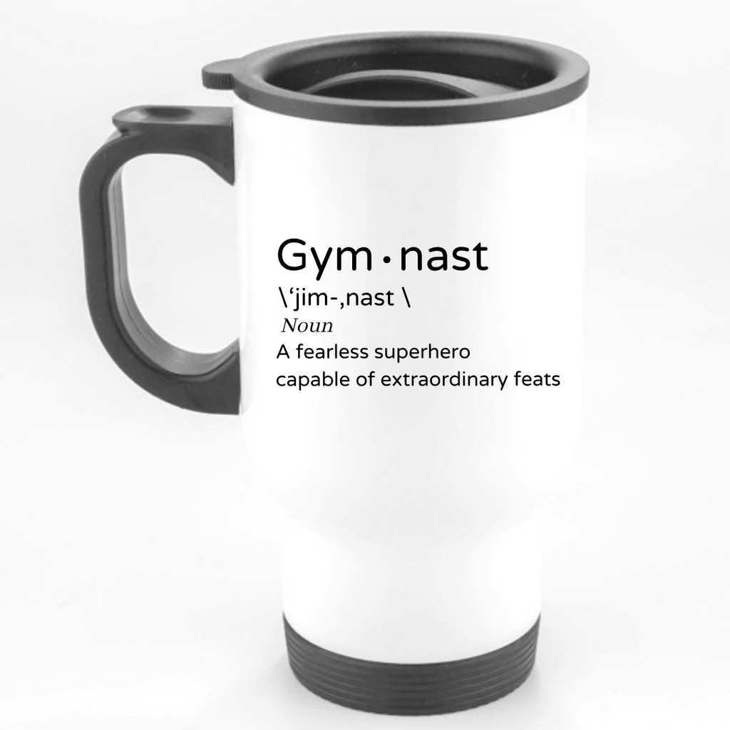 Gymnastics Definition Travel Coffee Mug
