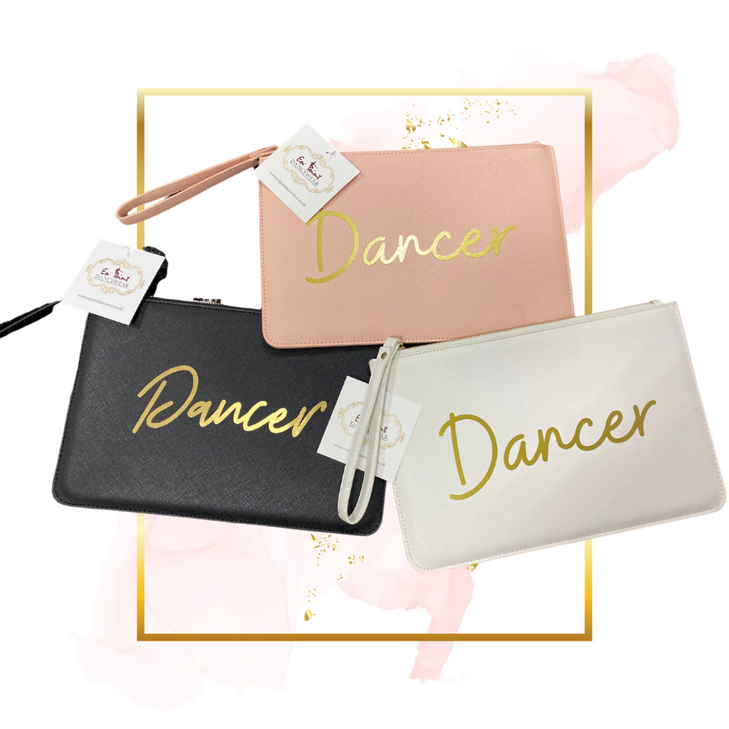 Dancer Leather Look Cosmetic/Accessory Bag