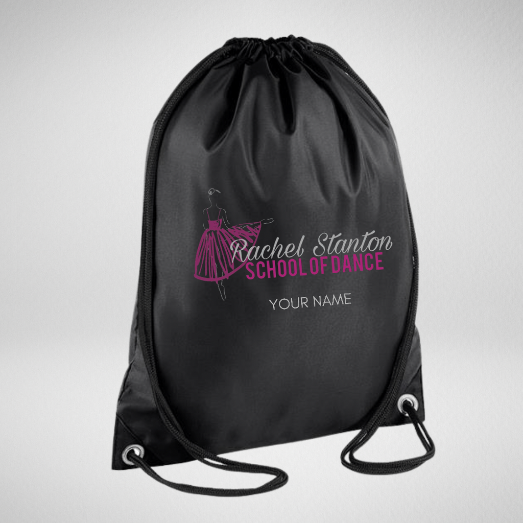 Rachel Stanton School Of Dance Drawstring Bag