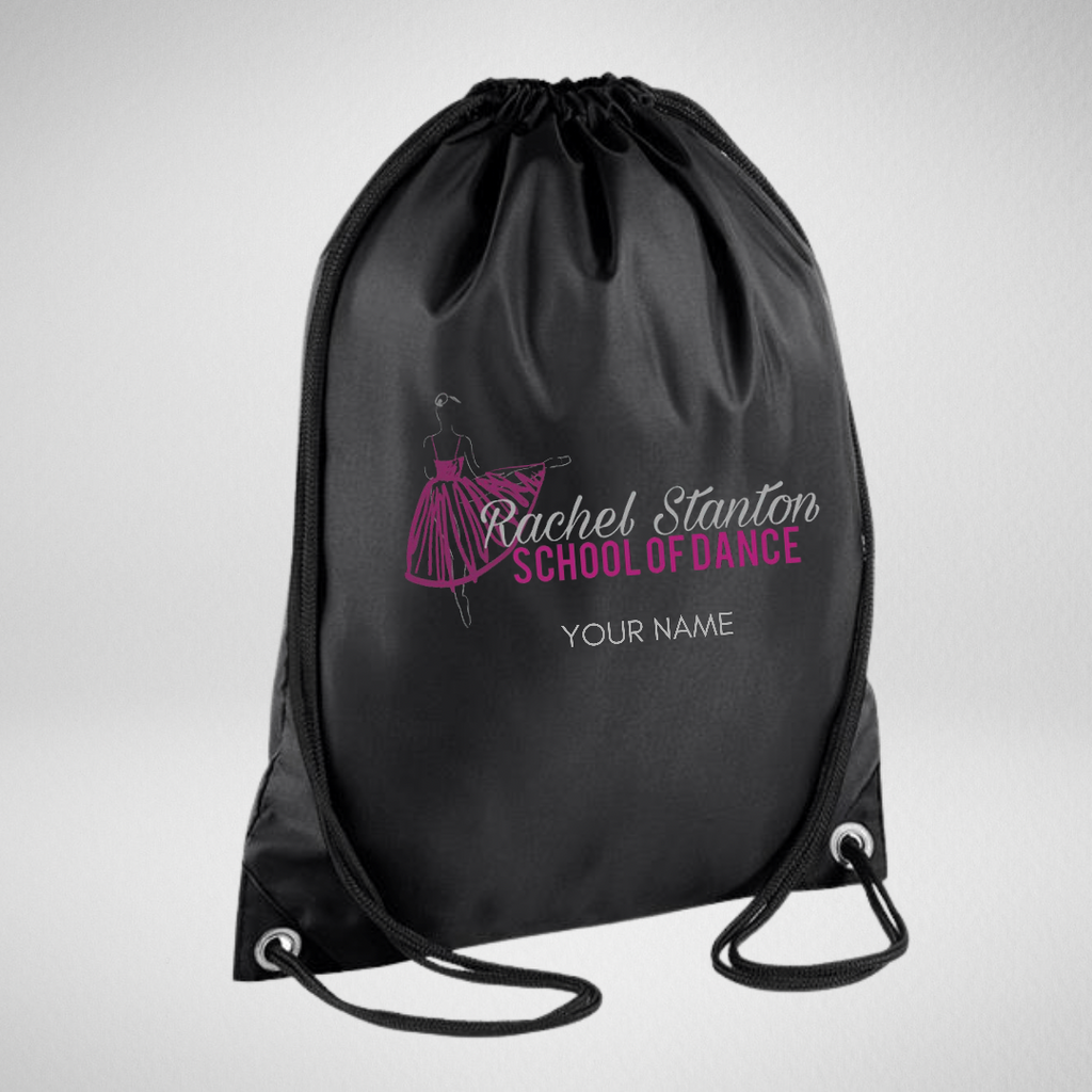 Dance top drawstring bag